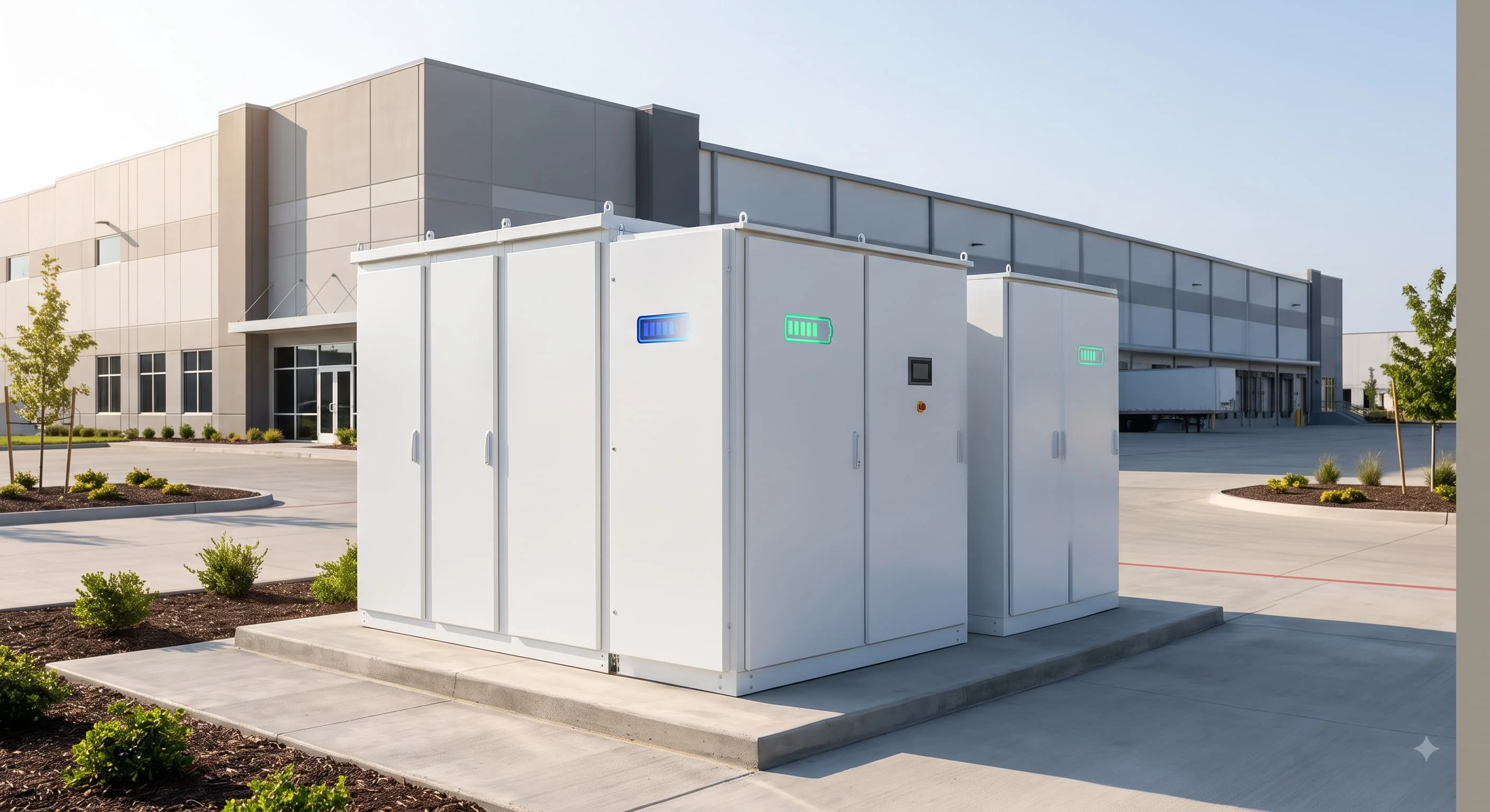 Commercial Battery Storage Hero