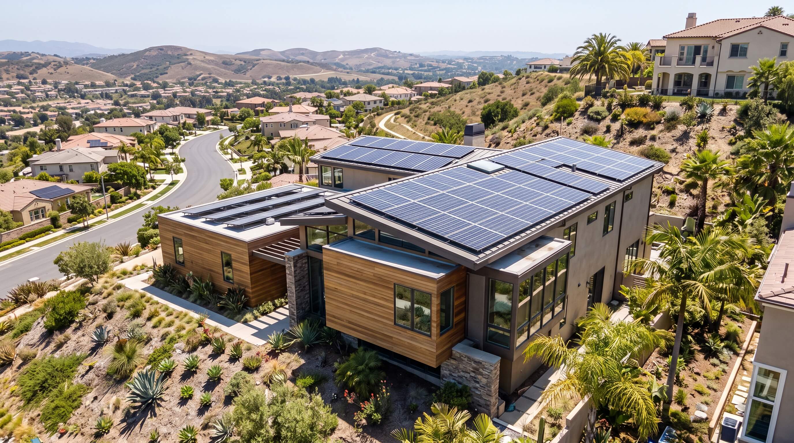 Solar installation in Mission Viejo