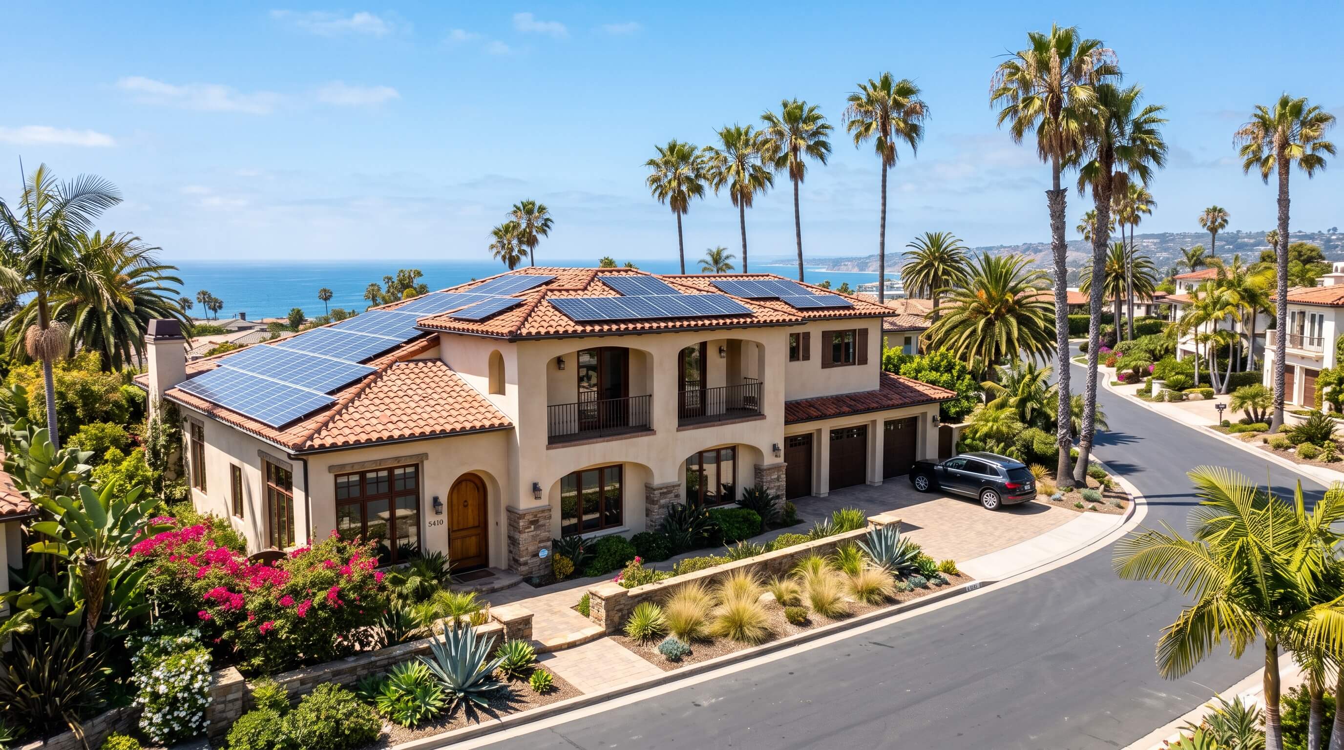 Solar installation in San Diego